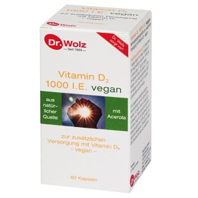 Vitamin D2 1000 IE vegan