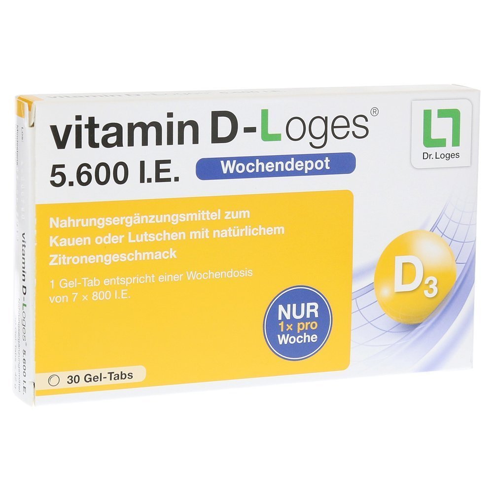 Vitamin-D-loges 5600 IE