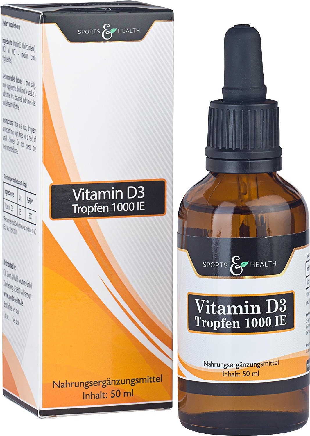 Vitamin D3 Tropfen 1000 IE 50ml