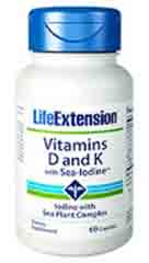 Vitamine D und K mit Meeres-Jod