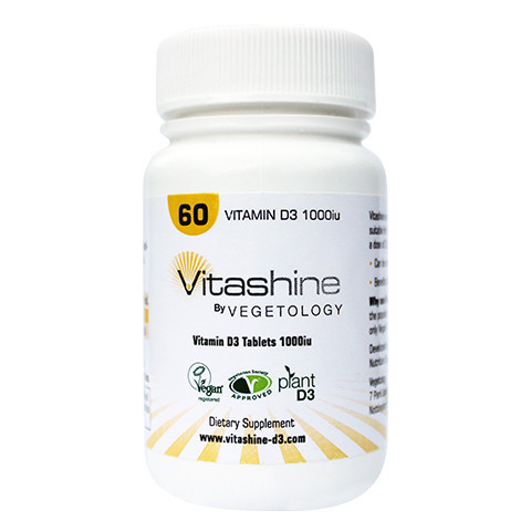 Vitamin D3 Tabletten 1000 IU vegan