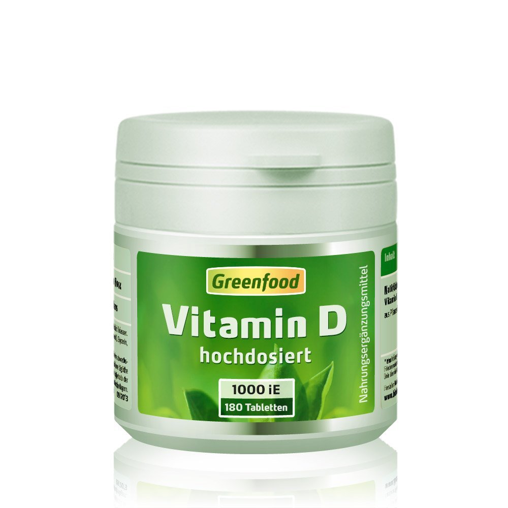 Vitamin D hochdosiert, Greenfood | Dr. Schweikart Verlag