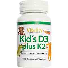 Kids Vitamin D3 plus K2