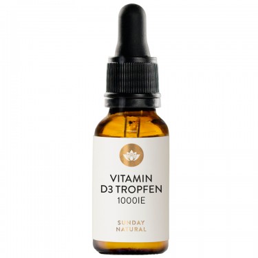 Vitamin D3 1000 IE, Sunday Natural