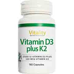 Vitamin D3 2500 plus K2 100