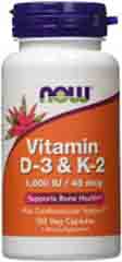 Vitamin D3 & K2