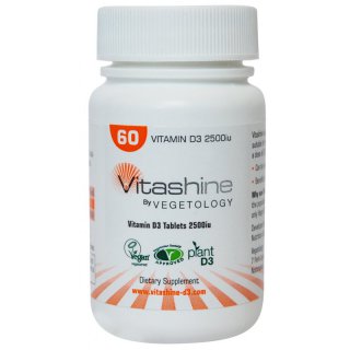 Vitamin D3 Tabletten 2500 IU vegan